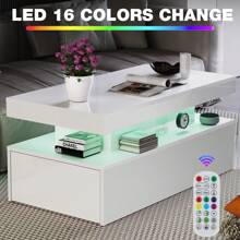 OYAJIA Coffee Tables - 白色 - 查看 3