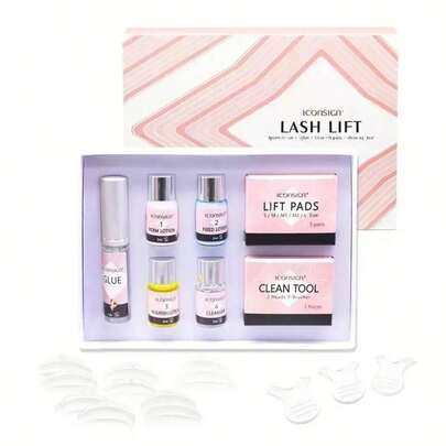 Kit De Pestañas Naturales Lash Lift Iconsign Permanente Extensiones Herramienta Volumen Ojos Maquillaje Belleza Accesorios Profesional