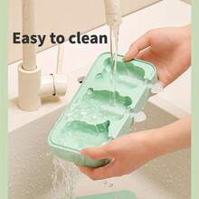 Silicone Popsicle Mold Ice Cream Mold With Lid Reusable Ice Cube Maker Tray DIY Homemade Ice Lolly Mold Kitchen Gadgets Ice Cream Popsicle Making Tool Multi Shape Ice Cube Tray Mold Cheese Kitchen Accessories - Multicolor - View 5