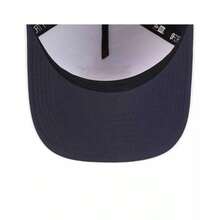 Men's White/Navy  Adventure Gradient 9FORTY M-Crown A-Frame Adjustable Hat |  | Men Baseball Cap - White/ Navy - View 3