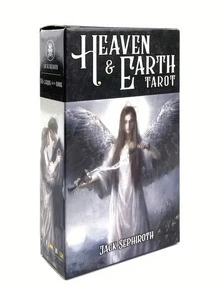 Heaven Earth Tarot Deck - Simple And Practical Multifunction - Black - View 1