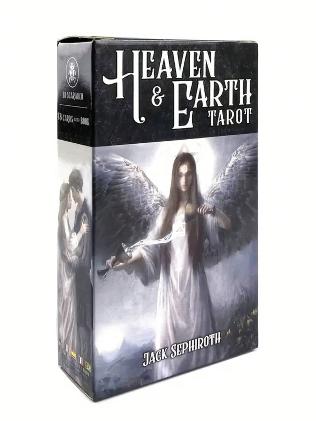 Heaven Earth Tarot Deck - Simple And Practical Multifunction - Black - View 1