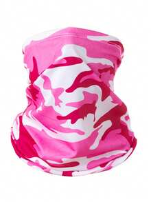 1 件装多用途头巾骑行围巾骑行头巾男女颈罩防晒冰丝户外钓鱼徒步头饰面罩