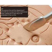 曼陀罗点彩笔 皮革压花雕刻笔 - 陶瓷陶艺及爱好雕塑造型用粘土工具 - A - 查看 8