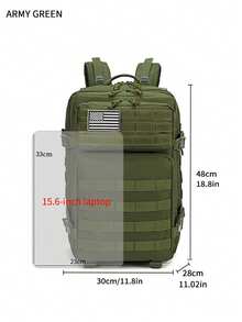 Balo đi bộ đường dài cắm trại ngoài trời, Túi du lịch mùa hè, Balo đựng máy tính xách tay, Balo màu đen, Túi thể thao cổ điển, Túi du lịch nghỉ dưỡng đa năng, sức chứa lớn, Túi tập thể dục, Vải Oxford, Phong cách đường phố giản dị tối giản, Màu trơn, Quà tặng cho sinh viên đại học, Thanh thiếu niên - Nhiều màu - Xem 8