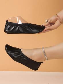 1 par de zapatos de jazz para niños Dynadans, diseño slip-on (para niños pequeños/niños pequeños/niños grandes)