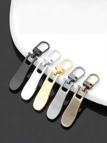 6/8/10 Pieces Of Multi-Color Detachable Zipper Pullers Instant Zipper Repair Kit Pullable Pullers - Easily Replace Torn And Broken Zippers Down Jacket Jackets Bags Universal Zipper Pullers Snap Repair Pendant Zipper Pullers Universal Accessories For Bags , Clothes, Backpacks, Wallets And Handicrafts - Black Embroidery Supplies Travel Essentials Travel Accessories Vacation Summer Holiday Back To School