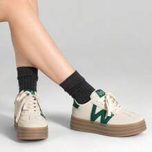 WEIDE Zapatillas Deportivas Cómodas Para Mujer, Diseño Funcional y Elegante - Beis - Ver 5