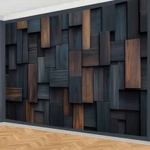 A Beautiful Dark Wooden Wall Photography Background Cloth With Various Textures And Realistic Textures, Suitable For Home Decoration, Room Decoration, And Party Decoration