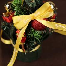 5 Yards 10mm Ribbon Handmade Printed Polyester Ribbon For Bow Craft Wedding Party DIY Decoration Gift Wrap Accessories