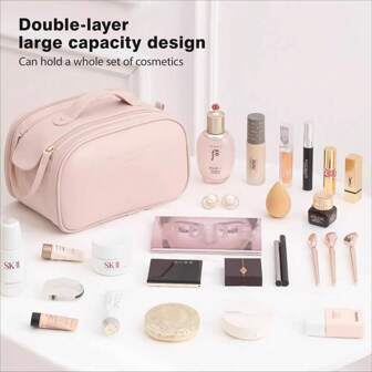 LEHUO Travel Lohas Travel New Large Capacity Cosmetic Bag High-End Travel Portable Toiletry Bag Cosmetic Storage Bag