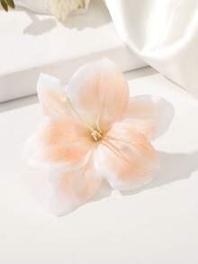 1 pieza Clip para el cabello con flor de lirio, adecuado para accesorios de cabello diarios, de novia y de vacaciones en la playa, accesorios del Día de San Valentín - Multicolor - Ver 7