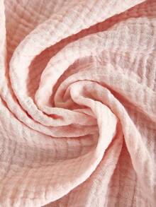 1 件婴儿床床单，柔软透气，紧贴床垫，舒适呵护宝宝肌肤，方便使用的设计 - 淺粉色 - 查看 8