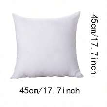 1 Pieza Núcleo de almohada CNZB-Blanco, 45x45 cm, Ropa de cama, Insertos de almohada, Almohadas para cama, Hogar - Blanco - Ver 5