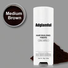 1 pieza Polvo capilar Adglamful All-In-One de 30g, polvo para línea del cabello adecuado para hombres y mujeres con cabello ralo