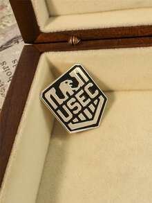 1pc Hiphop Style Metal Gamer Escape From Tarkov USEC Badge Video Game Brooch Pin - Black - View 7