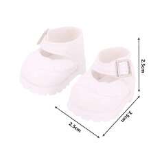 3pcs Shoes Accessories For 17cm Doll, 3 Colors (Doll Not Included) - Multicolor - View 6