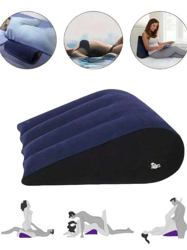 Aufblasbares Keilkissen für Sexstellungen & Rückenstütze - Multifunktionales Kissen für Bett, Boden, Sofa - Tragbar & einstellbarer Komfort, Sm Produkte
