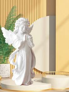 White Angel Ornament Decorative Craft, Suitable For Various Occasions - White - View 4