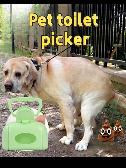 Pet Waste Picker, Easily Solve The Difficult Problem Of Cleaning Pet Excrement, Let Pet Owners Bid Farewell To Tedious Chores And Enjoy An Easy Life. Includes Pet Waste Bag Storage Box, Portable Picker Bag Dispenser, Cat & Dog Waste Cleaning Box Set. Comes With Random Color Pet Waste Bags, Suitable For Cats, Dogs And Other Pets. #Pet Gifts #Cat Gifts #Holiday Gifts #Pet Care #Party Gifts