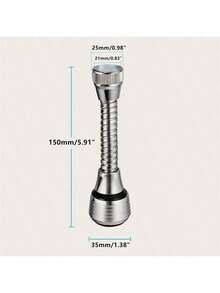 1 件厨房小工具，2 种模式 360 度旋转起泡器高压水龙头延长器厨房小工具