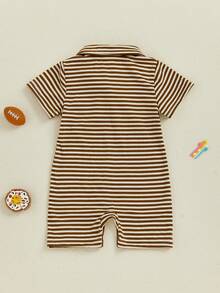 Newborn Baby Tops - Brown - View 2