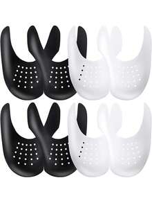 2 pezzi Protezione per pieghe, allungatore scarpa, supporto anti pieghe e grinze per scarpe sportive, protezione punta per scarpe sportive