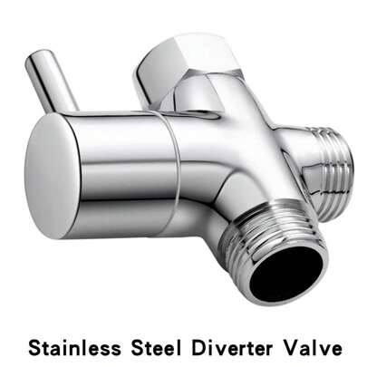 Shower Flow Control Valve G1/2" Stainless Steel 3-Way Shower Switching Valve For Hand Shower And Shower Arm