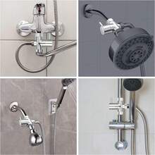 Shower Flow Control Valve G1/2" Stainless Steel 3-Way Shower Switching Valve For Hand Shower And Shower Arm