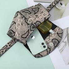 Minimalist Belt Waistpack Women's Fashion Ins Fashion Mobile Phone Bag Mini Small Bag Belt Black Street Fashion