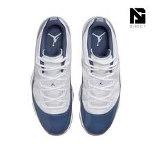 Jordan 11 Retro LowDiffused Blue – Men's /Women's Lifestyle Sneakers – Shose For Man/Woman-Vintage-Spring Summer-Inspired Running Shoes, Shock-Absorbing Comfort, Gym To Streetwear-Back To School – FV5104 104