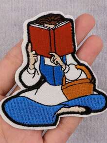Cartoon Embroidered Patch, Sticker, Sewing Applique For Clothing, Hat, Denim, T-Shirt, Luggage, Anime, Heat Transfer Vinyl - Multicolor - View 1