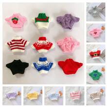 Soft Doll Clothes (Without Doll),Fits 14cm Doll,Cute Doll Clothes Sets,Clothes For Doll,Doll Clothes, Birthday Gifts, Home Decor