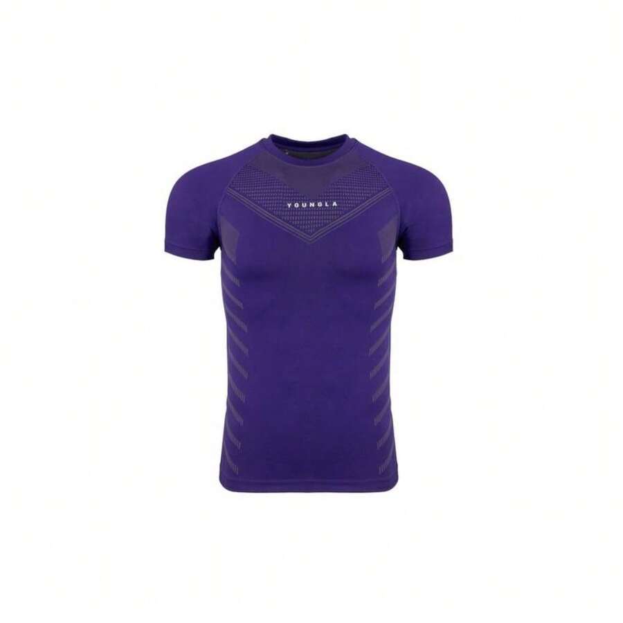 465 camisetas de compresión de superhéroes - Morado oscuro - Ver 1