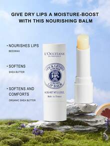 L'Occitane En Provence Shea Butter Ultra Rich Lip Balm - 0.15 OZ./4.5g - 查看 1