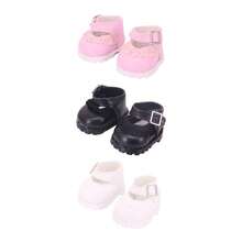 3pcs Shoes Accessories For 17cm Doll, 3 Colors (Doll Not Included) - Multicolor - View 1