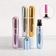 1 peça/2 peças Frasco Atomizador de Perfume Recarregável, Vaporizador de Fragrância de Alumínio Portátil para Viagens, Vaporizador Cosmético Multifuncional Volta às Aulas