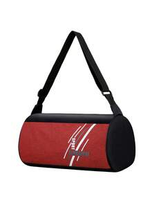 Túi đeo chéo thể thao hình trụ phối màu giản dị, túi thể thao hình trụ họa tiết chữ cái giản dị, túi xách tay du lịch nhẹ có khóa kéo tiện dụng hàng ngày, túi hành lý rộng rãi, túi tập gym, túi tote cỡ lớn, túi dung tích lớn, túi vải bố, túi đi biển cuối tuần, túi du lịch, túi tập gym. - Nhiều màu - Xem 5