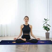 Super Absorbent Hot Yoga Mat Towel - Soft Microfiber Anti-Slip Yoga Towel Suitable For Hot Yoga, Pilates And Fitness - Multicolor - View 8