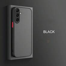 1pc Shock-Proof Matte Hard Protective Phone Case Bumper Compatible With Samsung S23, S22, S21, S24 Series - Blue - View 8