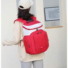 2025 Hottt New Arrivals:Sports Equipment Bag Basketball Bag Backpack  Multiple Compartments For Basketball Football Training Fitns Outdoor Sports Daily Travel Vacation Leisure Travel ( Color : A , Taille Unique : 28cm*28cm*46cm*16cm GG - Bildfarbe - View 6