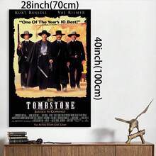 Framed Tombstone - Movie Poster (Regular Style - Black),Wall Art Picture Paintings For Living Room Bedroom - Framed - View 3