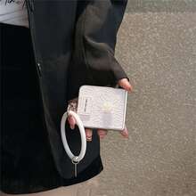 Luxury Classic Camellia Phone Case With Ring Bracelet Compatible With Samsung Galaxy Z Flip 5 6 Z Flip6 ZFlip 5 Zflip6 Zflip7 Shockproof Back Cover Waterproof Anti-Fall Scratch Resistant