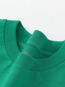 Balabala Boys' 2 Pieces Quick-Dry Set, Sporty & Breathable Summer Outfit - Dark Green - View 6