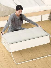 1pc/2pcs Hộp đựng đồ gia cố chống bụi dưới gầm giường có tay cầm để đựng chăn bông, chăn, đồ giường, gối và đồ chơi Phụ kiện phòng ngủ - Nhiều màu - Xem 3