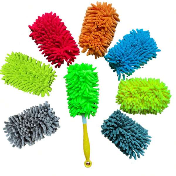 1pc Reusable Washable Chenille Duster Mop Pad Refilll Cover