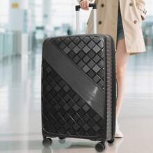 Durable Multi-Function Trolley Suitcase, Large Capacity Business Travel Luggage, Spinner Wheels, Password Lock, Student Trunk Box Graduation - Multicolor - View 19