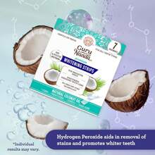 GuruNanda Teeth Whitening Strips - 7-Day Treatment With Non-Slip, Dry Strip Technology - Whitening Designed With Care For A Brighter Smile