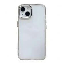 透明手机壳 1 件电镀相机角防摔透明 TPU 豪华电镀按钮保护壳兼容 16e/16promax/16/16pro/16plus/15/15promax/15pro/15plus/11/12/13/14promax/Xs/Xr/11pro/11promax/12pro/12promax/13pro/13promax/7plus/14pro/14promax/14plus/7plus/8plus/8/Se2/6/6splud/7/8/Mi 11 Lite/14c /12t/13t/13tpro/Note 11pro/12pro /13/ /Poco X5pro /Note14 5g /Note14 Pro 5g/Poco X7 软壳全覆盖防摔加固四角 - 無色 - 查看 3