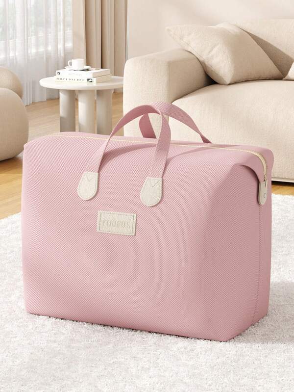 1 Piece, Clothing And Quilt Storage Bag, Extra Large Capacity Storage Bag, Multi-Functional Storage Bag, Suitable For Home Use, Travel, And Moving, Reusable, Durable, Foldable, Sturdy, Made With Exquisite Craftsmanship And High-Quality Materials, Perfect For Storing Idle Items, Daily Necessities, And Bedding, Ideal For Family Use And Traveling, Moving.